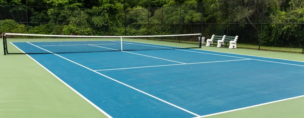 Construction de terrain de tennis près de Nantes