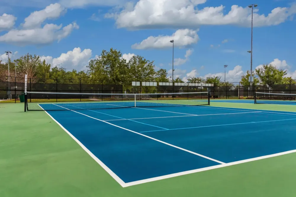 Revêtement de terrain de tennis près de Nantes