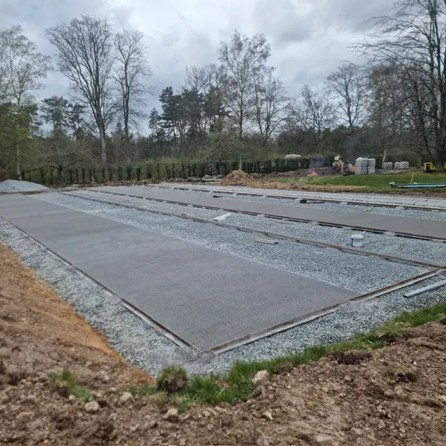 Coulage BP construction